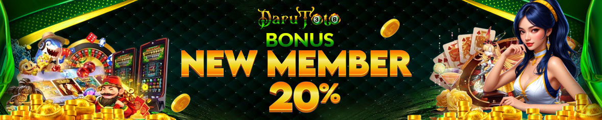 BONUS NEW MEMBER 20%